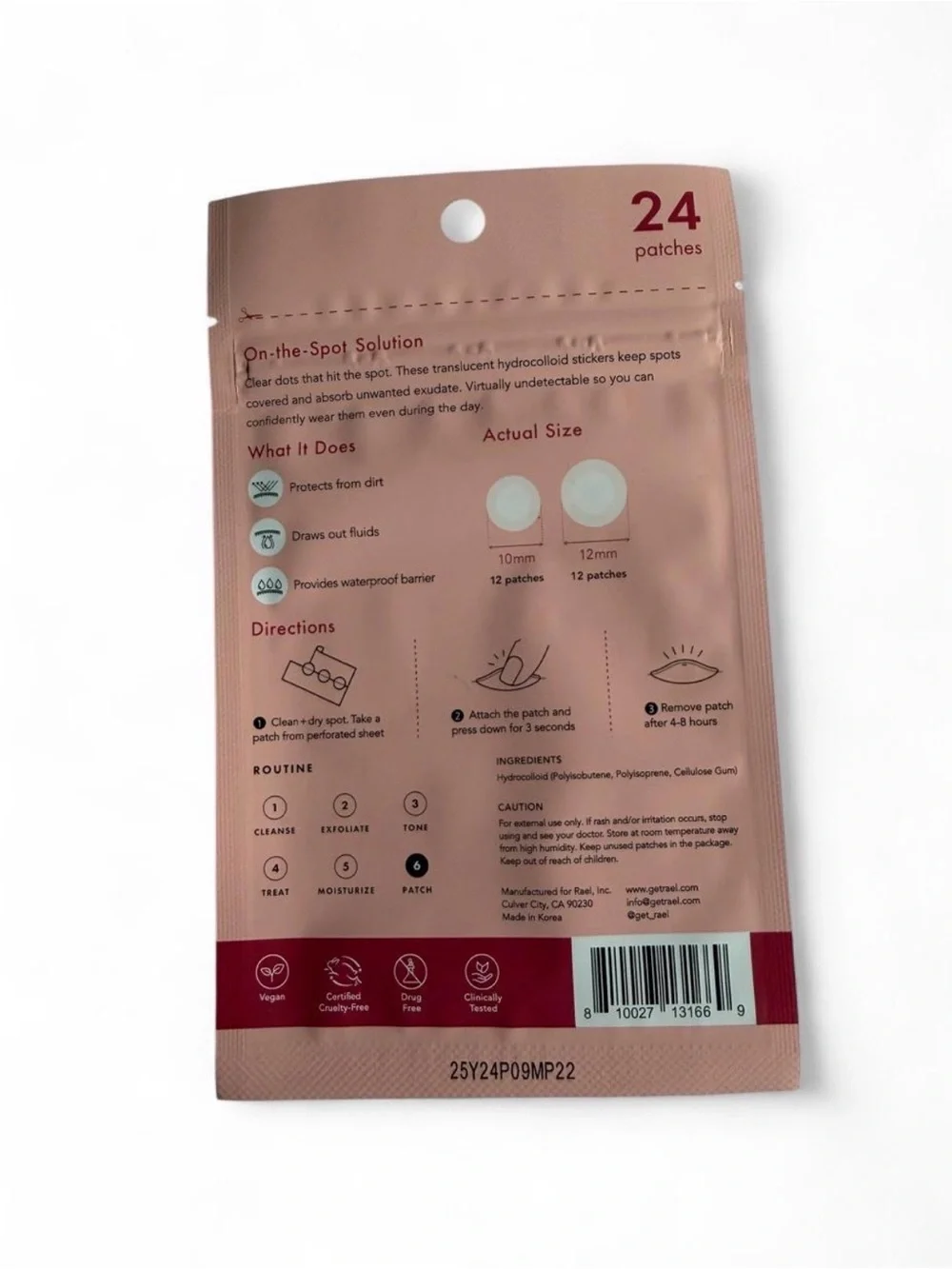 Rare Beauty Miracle Patch Invisible Spot Cover